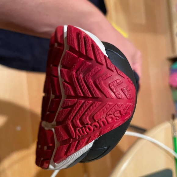 Saucony Guide ISO 2 Running Shoe Navy/Red (Size 9/42.5) - Picture 7 of 7